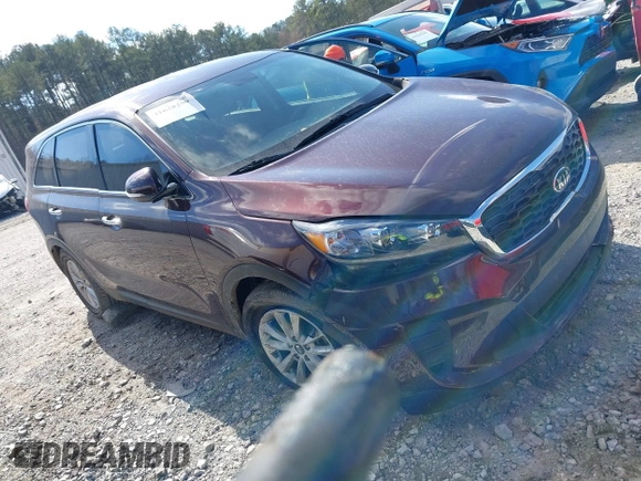 2020 Kia Sorento LX with VIN 5XYPG4A36LG641971, listed as a IAAI auction lot 41628259 with 108,717 mi miles. Bid and sale history available at carsss.com. Image 13.