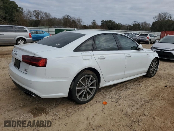 2017 Audi A6 Premium Plus with VIN WAUF2AFCXHN031862, listed as a Copart auction lot 42570865 with 106,750 mi miles and Salvage Title. Bid and sale history available at carsss.com. Image 3.