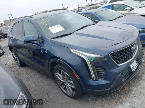 2019 Cadillac XT4 FWD Sport with VIN 1GYFZER47KF188903, listed as a IAAI auction lot 42391438 with 29,193 mi miles and . Bid and sale history available at DreamBid. Image 1.