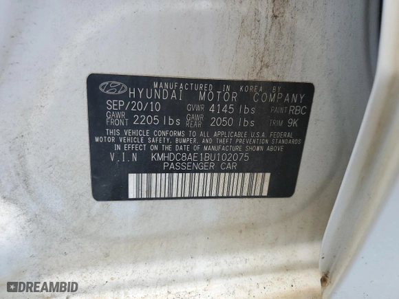 2011 Hyundai Elantra Touring SE with VIN KMHDC8AE1BU102075, listed as a Copart auction lot 60927844 with 211,661 mi miles and Clean Title. Bid and sale history available at carsss.com. Image 12.
