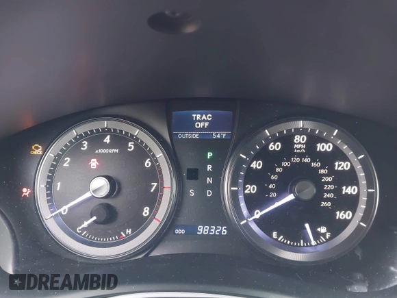 2012 Lexus ES with VIN JTHBK1EG5C2506624, listed as a IAAI auction lot 42038822 with 98,326 mi miles. Bid and sale history available at carsss.com. Image 7.