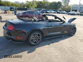 2022 Ford Mustang EcoBoost с VIN 1FATP8UH0N5103135, выставлен на аукционе Copart как лот 57227615 с пробегом Не указан миль и На запчасти • Non repairable. История ставок и продаж доступна на DreamBid. Изображение 3.