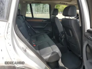 2014 BMW X3 xDrive35i z VIN 5UXWX7C54E0E82034, wystawiony jako Copart lot #57853795 z przebiegiem Nie podano mil oraz Szkoda całkowita • Salvage title. Historia ofert i sprzedaży dostępna na DreamBid. Obrazek 11.