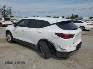 2021 Chevrolet Blazer LT z VIN 3GNKBCR43MS584622, wystawiony jako Copart lot #69432544 z przebiegiem 31 503 mil mil oraz Nie do naprawy • Non repairable. Historia ofert i sprzedaży dostępna na DreamBid. Obrazek 2.