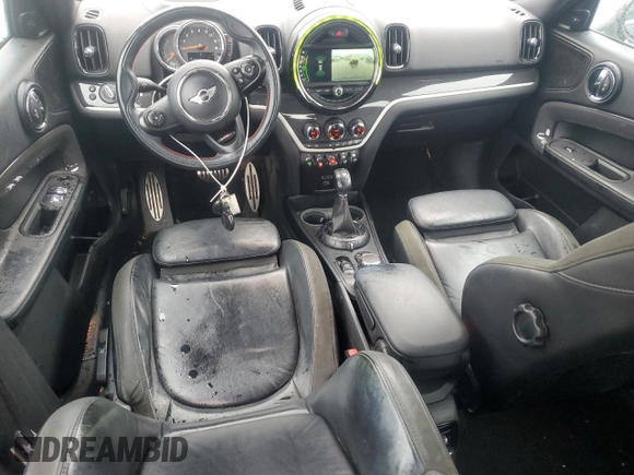 2017 MINI Countryman Cooper S with VIN WMZYT5C30H3D80211, listed as a Copart auction lot 52933305 with 51,206 mi miles and Salvage title. Bid and sale history available at DreamBid. Image 8.