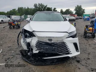 2025 Lexus RX 350h with VIN 2T2BBMCA6SC076955, listed as a Copart auction lot 63269815 with Not provided miles and Salvage title. Bid and sale history available at DreamBid. Image 5.