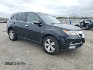 2010 Acura MDX with VIN 2HNYD2H27AH504075, listed as a Copart auction lot 51822935 with 174,471 mi miles and Salvage Title. Bid and sale history available at carsss.com. Image 4.