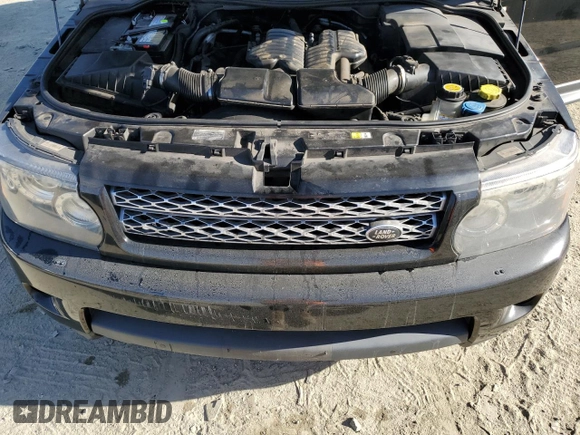 2012 Land Rover Range Rover Sport HSE Lux with VIN SALSK2D47CA744326, listed as a Copart auction lot 75076244 with 138,180 mi miles and Clean Title. Bid and sale history available at DreamBid. Image 12.