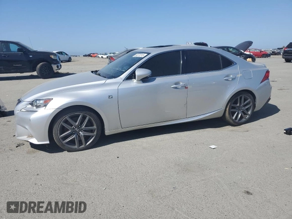 2016 Lexus IS 350 with VIN JTHBE1D25G5023751, listed as a Copart auction lot 55272315 with 118,419 mi miles and Salvage Title. Bid and sale history available at DreamBid. Image 1.