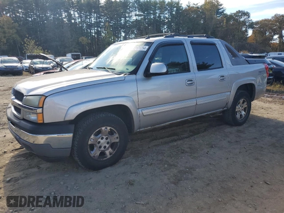 2005 Chevrolet Avalanche Z71 with VIN 3GNEK12Z15G274688, listed as a Copart auction lot 77171254 with 244,430 mi miles and Clean Title. Bid and sale history available at DreamBid. Image 1.