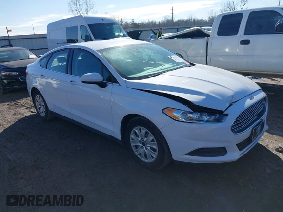 2014 Ford Fusion S with VIN 1FA6P0G79E5382165, listed as a IAAI auction lot 41593124 with 90,212 mi miles and . Bid and sale history available at DreamBid. Image 1.