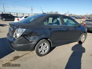 2014 Chevrolet Sonic LT with VIN 1G1JC5SG4E4159776, listed as a Copart auction lot 50043465 with 98,245 mi miles and Salvage Title. Bid and sale history available at carsss.com. Image 3.