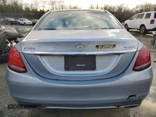 2016 Mercedes-Benz C 300 Luxury with VIN 55SWF4KB8GU147580, listed as a Copart auction lot 87347924 with Not Provided miles and Salvage Title. Bid and sale history available at DreamBid. Image 6.