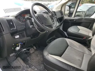2021 Ram ProMaster Cargo Van with VIN 3C6LRVDG2ME507803, listed as a Copart auction lot 43442805 with 66,456 mi miles and Salvage Title. Bid and sale history available at carsss.com. Image 8.