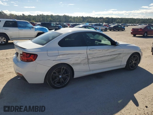 2016 BMW 2 Series M235i xDrive with VIN WBA1J9C50GV371750, listed as a Copart auction lot 74323344 with 92,512 mi miles and Clean Title. Bid and sale history available at carsss.com. Image 3.