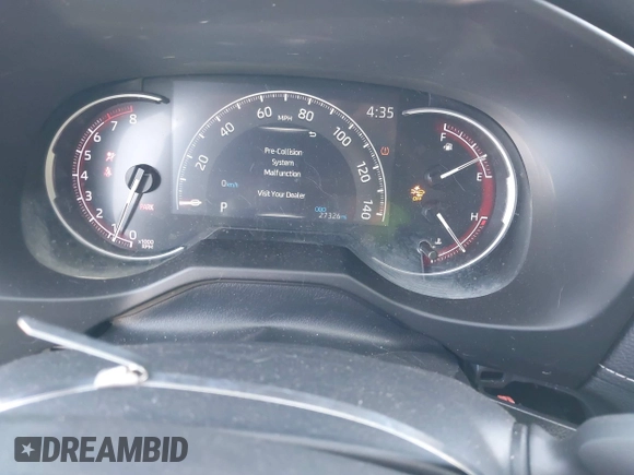 2023 Toyota RAV4 XLE Premium with VIN 2T3C1RFVXPC247647, listed as a IAAI auction lot 41997072 with 27,326 mi miles and . Bid and sale history available at DreamBid. Image 7.
