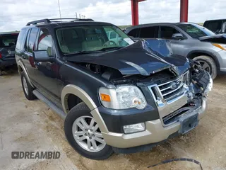 2010 Ford Explorer Eddie Bauer with VIN 1FMEU7EEXAUA73602, listed as a IAAI auction lot 42447358 with 119,361 mi miles and . Bid and sale history available at DreamBid. Image 1.