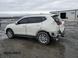 2017 Nissan Rogue SV with VIN JN8AT2MT7HW143603, listed as a Copart auction lot 46649215 with 105,423 mi miles and Salvage Title. Bid and sale history available at carsss.com. Image 2.
