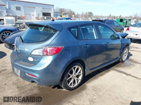 2010 Mazda 3 S Grand Touring with VIN JM1BL1H66A1261496, listed as a IAAI auction lot 41454365 with 125,823 mi miles and . Bid and sale history available at DreamBid. Image 4.
