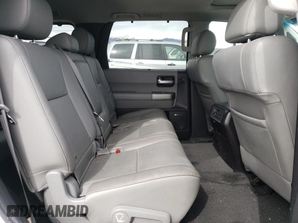 2017 Toyota Sequoia Limited with VIN 5TDJW5G11HS147693, listed as a Copart auction lot 48487305 with 163,857 mi miles and Salvage Title. Bid and sale history available at carsss.com. Image 11.