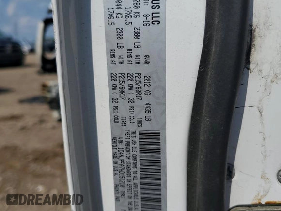 2017 Jeep Patriot High Altitude with VIN 1C4NJPFA7HD151210, listed as a Copart auction lot 61263015 with 128,276 mi miles and Salvage title. Bid and sale history available at DreamBid. Image 14.