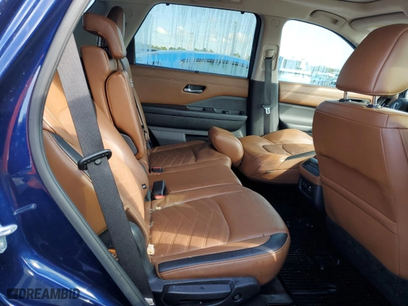 2022 Nissan Pathfinder Platinum with VIN 5N1DR3DG2NC268341, listed as a Copart auction lot 74217384 with 32,555 mi miles and Non Repairable. Bid and sale history available at carsss.com. Image 11.