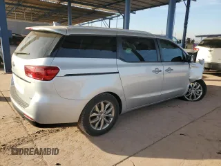 2020 Kia Sedona EX with VIN KNDMB5C11L6618720, listed as a Copart auction lot 86385204 with 60,612 mi miles and Salvage Title. Bid and sale history available at carsss.com. Image 3.