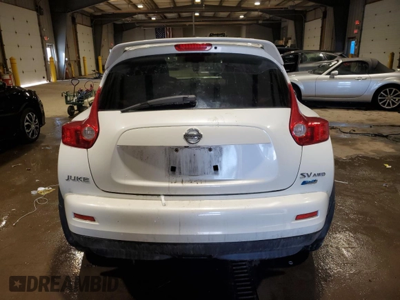 2014 Nissan Juke Nismo with VIN JN8AF5MV1ET484941, listed as a Copart auction lot 41711735 with Not provided miles and Salvage title. Bid and sale history available at DreamBid. Image 6.