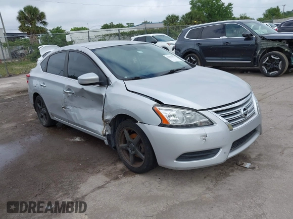 2013 Nissan Sentra SR with VIN 3N1AB7AP6DL560135, listed as a IAAI auction lot 41912932 with Not Provided miles and . Bid and sale history available at DreamBid. Image 1.