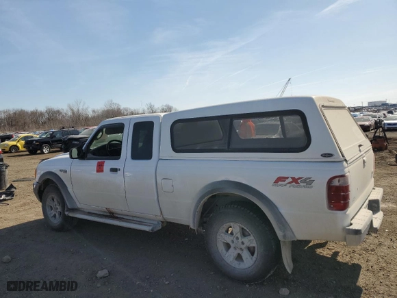2003 Ford Ranger XL Fleet with VIN 1FTZR45E43PA26802, listed as a Copart auction lot 47293085 with 182,931 mi miles and Salvage Title. Bid and sale history available at carsss.com. Image 2.