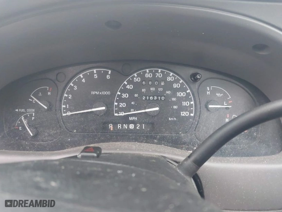 2003 Ford Ranger XL with VIN 1FTYR14U03PB87439, listed as a IAAI auction lot 41299680 with 216,310 mi miles. Bid and sale history available at carsss.com. Image 7.