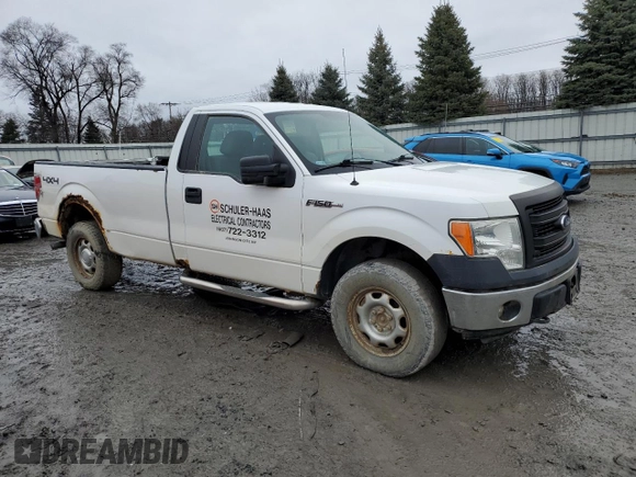 2014 Ford F-150 XL with VIN 1FTNF1EF5EKF17541, listed as a Copart auction lot 83763984 with 256,526 mi miles and Clean Title. Bid and sale history available at carsss.com. Image 4.