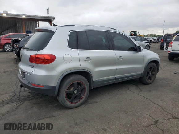 2012 Volkswagen Tiguan SE with VIN WVGBV7AX4CW540656, listed as a Copart auction lot 61473285 with 155,440 mi miles and Clean title. Bid and sale history available at DreamBid. Image 3.