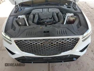 2023 Genesis GV70 Sport with VIN KMUMCDTC3PU084756, listed as a Copart auction lot 53306245 with 27,682 mi miles and Salvage Title. Bid and sale history available at DreamBid. Image 12.