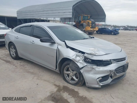 2016 Chevrolet Malibu LS with VIN 1G1ZB5ST2GF352387, listed as a IAAI auction lot 41559446 with 96,209 mi miles. Bid and sale history available at carsss.com. Image 1.