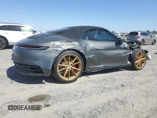 2020 Porsche 911 Carrera S with VIN WP0CB2A90LS264408, listed as a Copart auction lot 56250465 with 13,730 mi miles and Salvage Title. Bid and sale history available at DreamBid. Image 3.