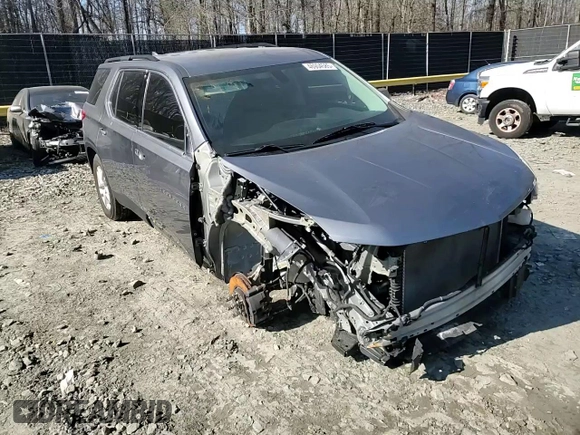 2020 Chevrolet Traverse LT Leather with VIN 1GNERHKW2LJ105205, listed as a Copart auction lot 46904585 with 113,456 mi miles and Salvage Title. Bid and sale history available at carsss.com. Image 12.