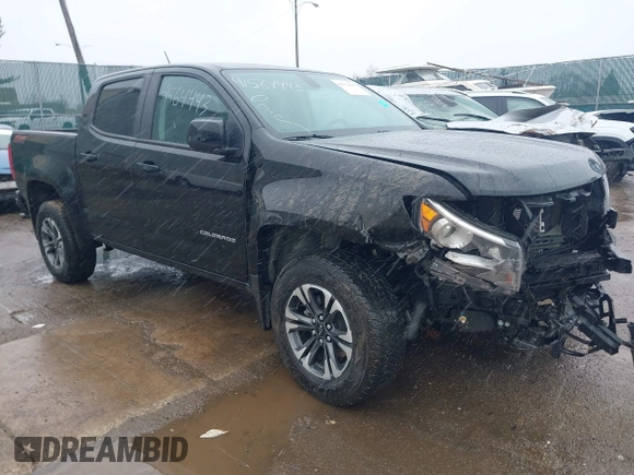 2022 Chevrolet Colorado 4WD Z71 with VIN 1GCGTDEN4N1329447, listed as a IAAI auction lot 41564443 with 27,730 mi miles and . Bid and sale history available at DreamBid. Image 1.