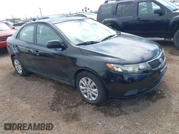 2011 Kia Forte LX with VIN KNAFT4A29B5447891, listed as a IAAI auction lot 42066343 with 166,773 mi miles. Bid and sale history available at carsss.com. Image 1.
