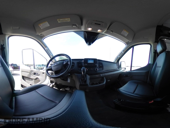 2023 Ford Transit Cargo with VIN 1FTBR3U80PKA69432, listed as a IAAI auction lot 41939700 with 48,158 mi miles and . Bid and sale history available at DreamBid. Image 19.