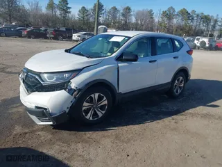 2021 Honda CR-V LX with VIN 5J6RW1H23ML007752, listed as a IAAI auction lot 41637177 with 75,143 mi miles. Bid and sale history available at carsss.com. Image 2.
