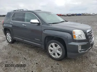 2017 GMC Terrain SLT with VIN 2GKFLUE38H6189855, listed as a Copart auction lot 52100605 with 115,364 mi miles and Salvage Title. Bid and sale history available at carsss.com. Image 4.