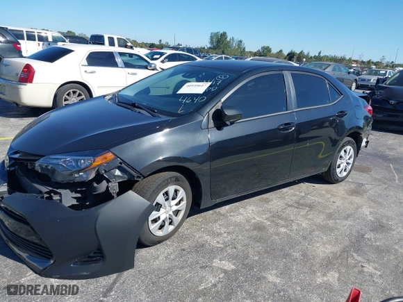2019 Toyota Corolla L with VIN 2T1BURHE5KC214640, listed as a IAAI auction lot 40939647 with 80,293 mi miles. Bid and sale history available at carsss.com. Image 20.