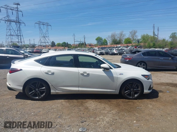 2023 Acura Integra w/A-Spec Package z VIN 19UDE4H30PA018500, wystawiony jako IAAI lot #42095571 z przebiegiem 26 363 mil mil oraz . Historia ofert i sprzedaży dostępna na DreamBid. Obrazek 13.
