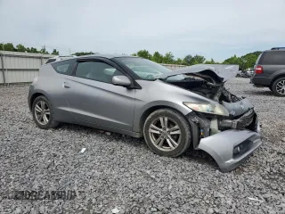 2011 Honda CR-Z EX with VIN JHMZF1D62BS005555, listed as a Copart auction lot 56309005 with 185,795 mi miles and Salvage title. Bid and sale history available at DreamBid. Image 4.