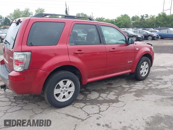 2008 Mercury Mariner with VIN 4M2CU91118KJ10501, listed as a IAAI auction lot 42459842 with Not provided miles and . Bid and sale history available at DreamBid. Image 4.
