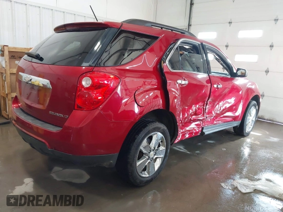 2015 Chevrolet Equinox LT with VIN 1GNFLFEK8FZ109770, listed as a IAAI auction lot 41717997 with 187,162 mi miles and . Bid and sale history available at DreamBid. Image 4.