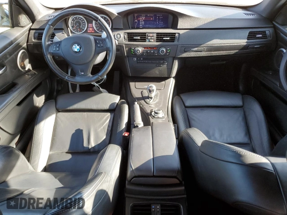 2011 BMW M3 with VIN WBSKG9C56BE367810, listed as a Copart auction lot 42968855 with 124,358 mi miles and Salvage Title. Bid and sale history available at carsss.com. Image 8.