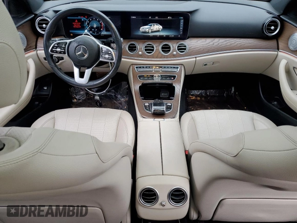 2020 Mercedes-Benz E-Class E 350 with VIN W1KZF8EB1LA842476, listed as a Copart auction lot 42555175 with 29,176 mi miles and Salvage Title. Bid and sale history available at carsss.com. Image 8.