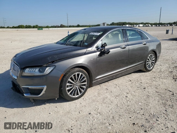 2019 Lincoln MKZ Standard with VIN 3LN6L5A91KR624237, listed as a Copart auction lot 52547115 with 52,105 mi miles and Salvage Title. Bid and sale history available at carsss.com. Image 1.